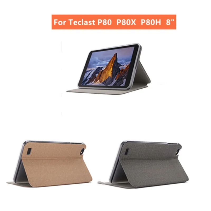 Neueste Abdeckung Für Teclast P80 P80H 8 Inch Tablet PC Mode PU fall abdeckung für Teclast P80x 4G + freies Stylus stift