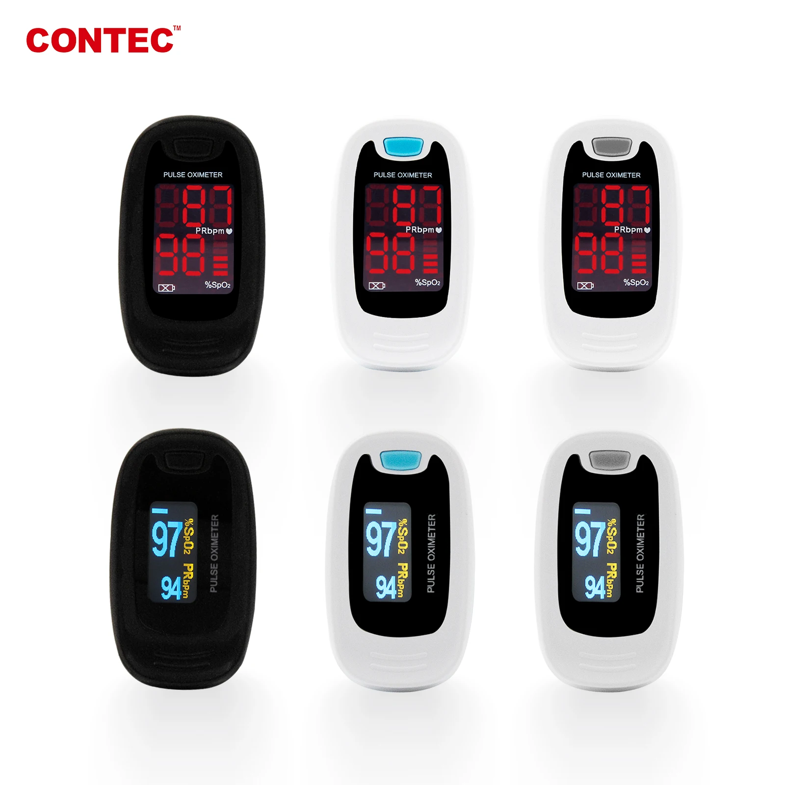 

CONTEC pulse oximeter CMS50M CMS50N CMS50DL Heart Rate Spo2 monitor Blood Oxygen