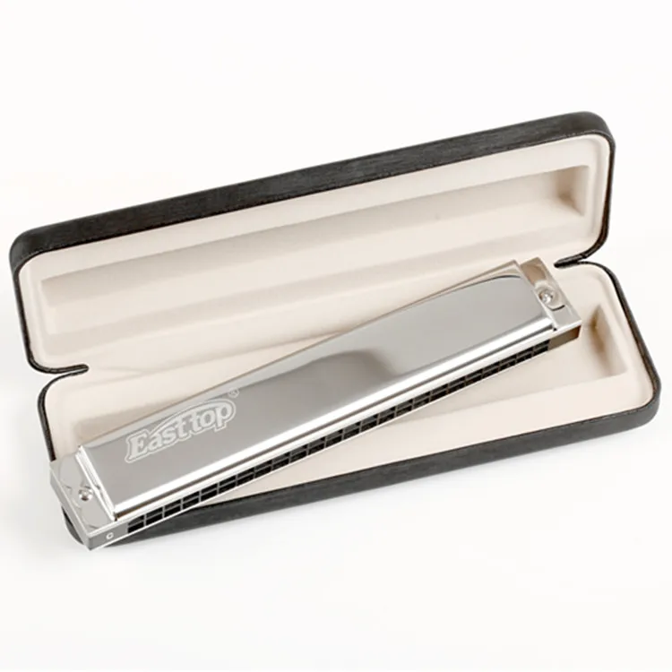 EASTTOP 24hole good quality harmonica tremolo harmonica with key of C cheaper price