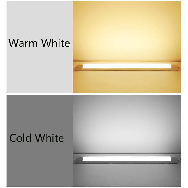 Imagem -03 - Lâmpada Led Fluorescente 120cm Pés 220v para Cozinha t5 Tamanhos 1200 mm 40w 60w Branco Frio para Casa