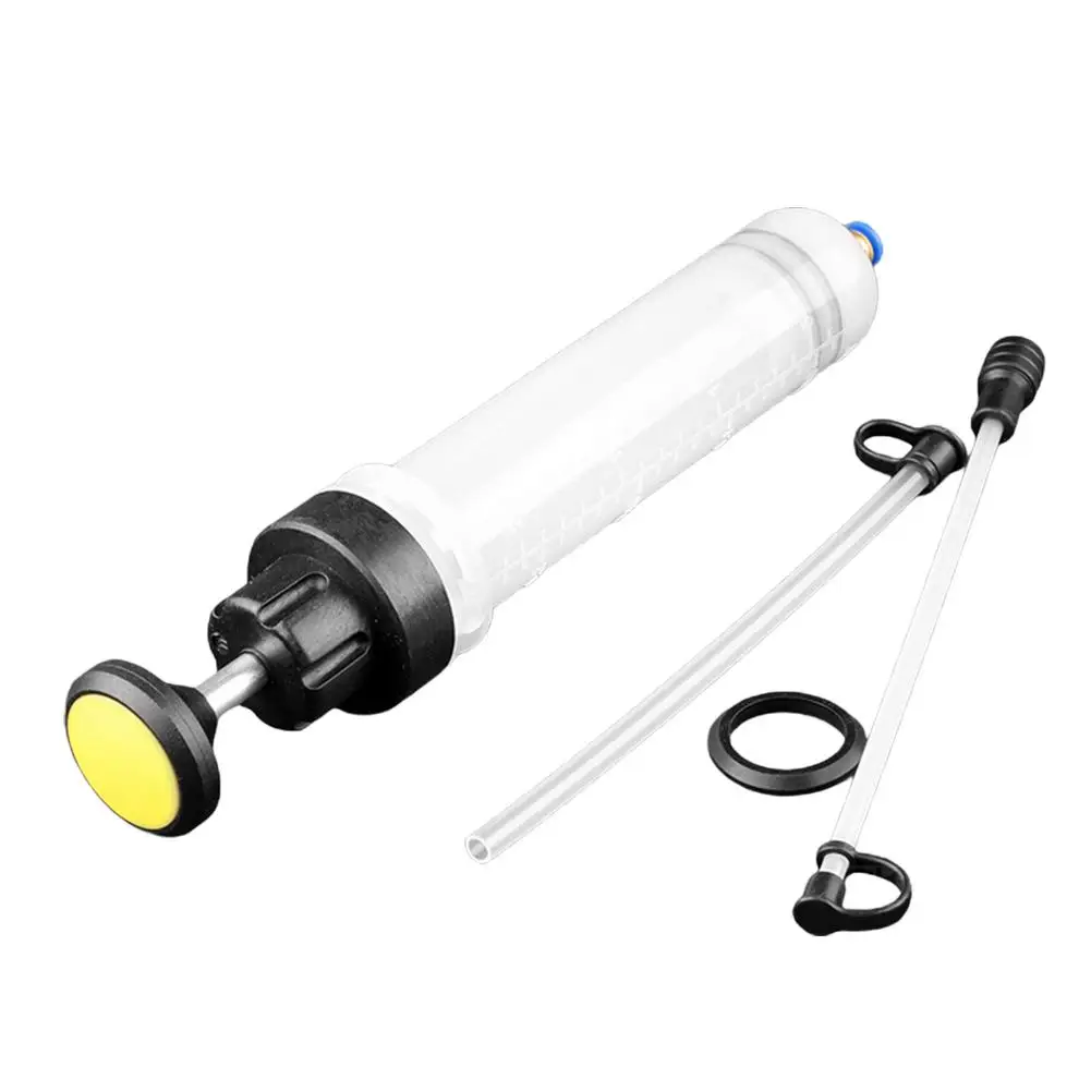 Car Oil Fluid Extractor Auto Air Pump Filling Syringe Bottle Transfer Automotive Fuel Extraction Hand Pump Dispenser Tools 200cc