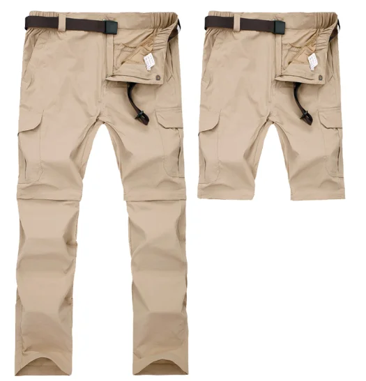 Pantalon Cargo militaire détachable pour homme, vêtement d'été à séchage rapide, respirant, avec poches de l'armée, imperméable, tactique, 7XL