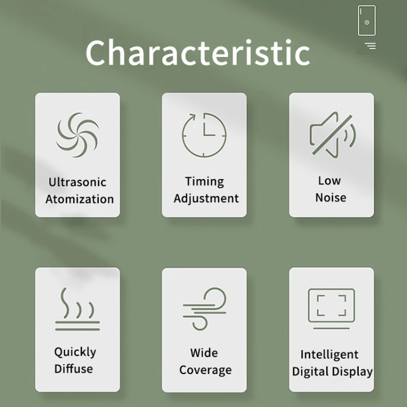 200CBM 120 مللي موزع عطر أوتوماتيكي معطّر الهواء الروائح الناشر زيت طبيعي رائحة آلة غرفة صغيرة