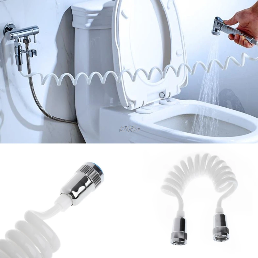 Flexible Shower Hose For Water Plumbing Toilet Bidet Sprayer Telephone Line Plumbing Hose F26 21 Dropshipping