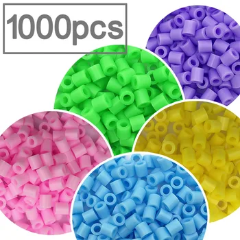5mm/1000 Uds perler PUPUKOU cuentas fusibles cuentas de hierro nacaradas para niños Hama cuentas Diy rompecabezas juguete de regalo hecho a mano de alta calidad