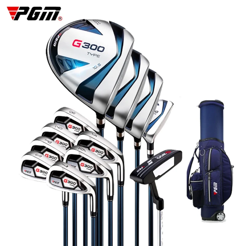 PGM G300 Golf Clubs Set Titanium Alloy Men Beginner 12pcs with Telescopic/Standard Bag MTG025 Wholesale