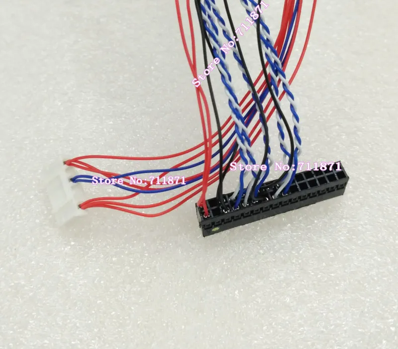 0,5 paso 40P FPC LVDS 1ch 8bit cable de pantalla Lcd B101EAN01.4 Cable de línea de pantalla 40 pines FPC FFC 1ch 8bit LVDS línea de cable de pantalla