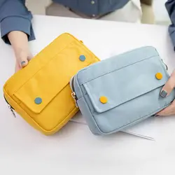 Sharkbang New Arrival Waterproof Canvas Multi Layers Desktop Storage Folder Document Pencil Pens Stationery Organizer Bag
