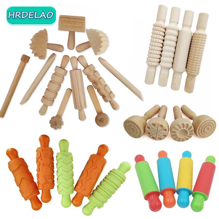 2021 Kids DIY Slimes Plastic Mold Soft Clay To Modeling Tools Plasticine Supplies Play Dough Educational toys for childrens Gift