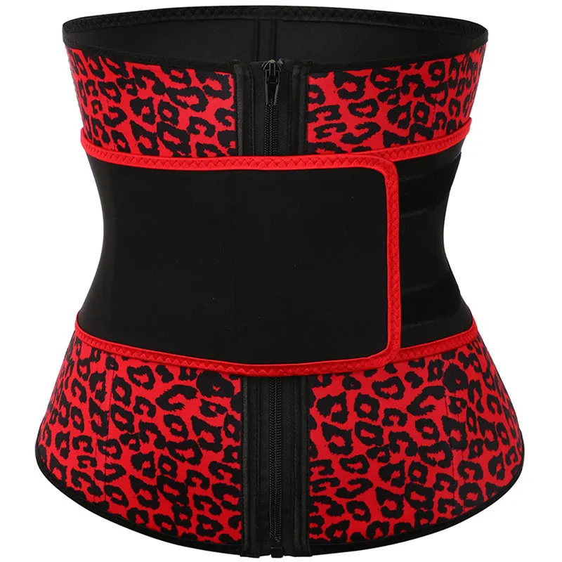 

Waist Support Corset Waist Trainer Shaper Underbust Bustier Neoprene Slimming Cincher Girdle Single Belt Corselet Zip Up Gorset