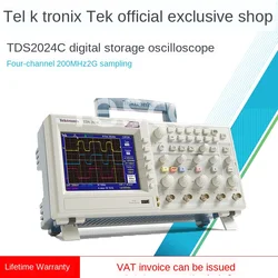 Tektronix oscyloskop TDS2024C czterech kanałów TBS1102B TBS1202B dwukanałowy cyfrowy