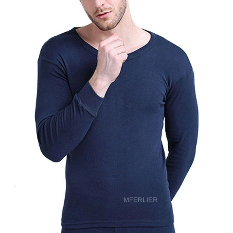 Autumn Winter Thermal Underwear Men 10XL 160kg 5XL 6XL 7XL 8XL 9XL Large Size Fleece Warm Underwear