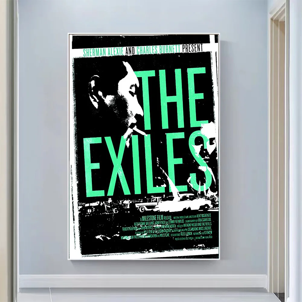 

V0911 The Exiles Винтаж, классическое кино ткань HD постер художественный подарок для украшения дома