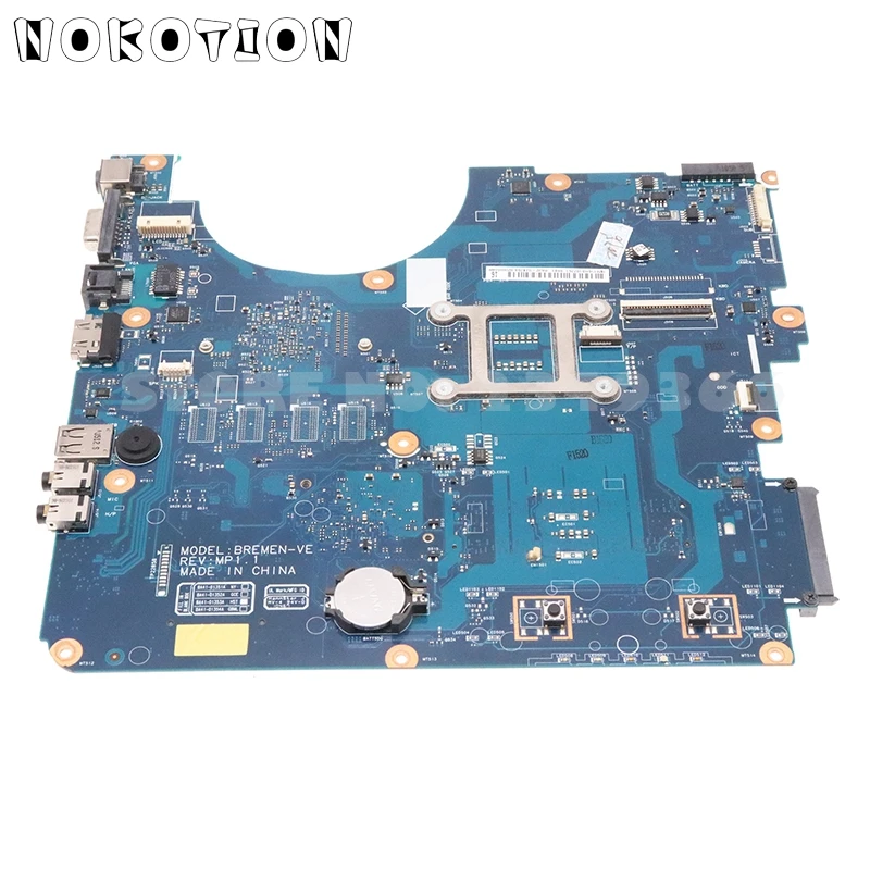 BA92-07470B BREMEN2-VE For Samsung NP-R540 R540 Laptop Motherboard BA41-01285A BA92-06626A BA92-06626B HD4500 free i3 cpu