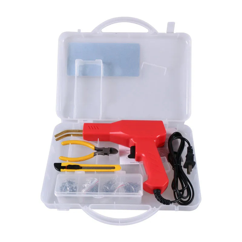 Handy Plastic Welder Garage Tools Hot Staplers Machine Staple PVC Plastic Repairing Machine Car Bumper Repair Hot Stapler