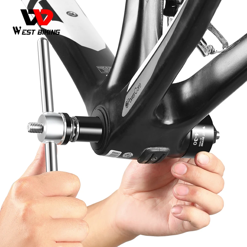 WEST BIKING Bicycle Bottom Bracket Press-in Tool Road Bike BB Disassembly Installation 24mm 30mm BB86 BB30 BB92 PF30 Repair Kit