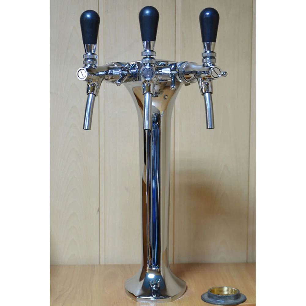 

Homebrew Silver Beer Tap Stand, Pub Beer Dispenser,Silver Color Bar Beer Column,