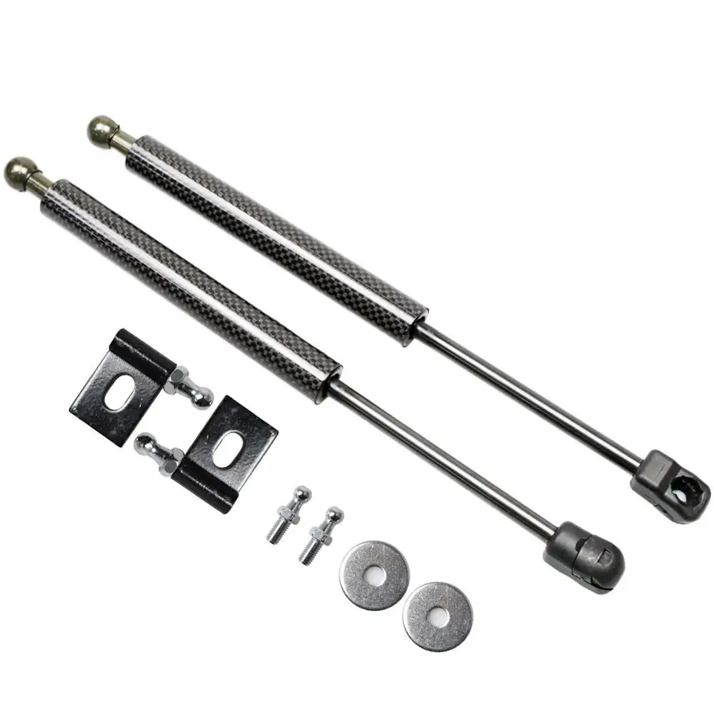 for Skoda Fabia MK1 6Y 1999-2007 Front Hood Bonnet Modify Gas Struts Shock Carbon Fiber Spring Damper Lift Supports Absorber