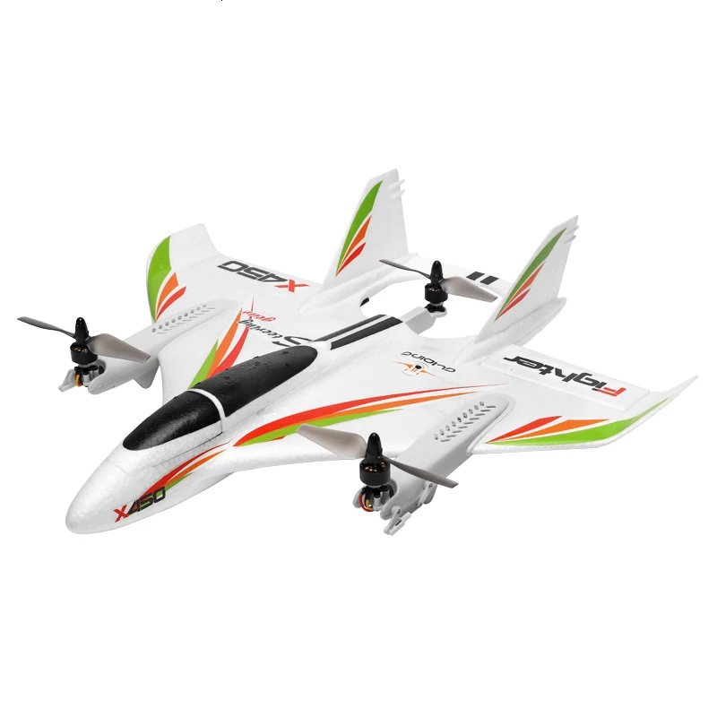 Good Airplane Wltoys Xk X450 6-way Brushless Vertical Takeoff / Landing Fixed-wing Airplane Aircraft Leading Star