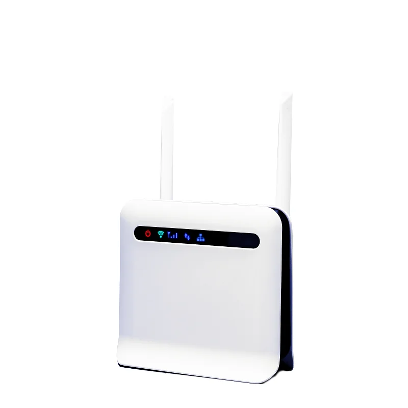 Huasifei Router 4G Sim-kaart CAT4 150Mbps Draadloze Cpe Router 3G4G Lte Fdd/Tdd Unlock Router Met externe Antennes Wan/Lan RJ45