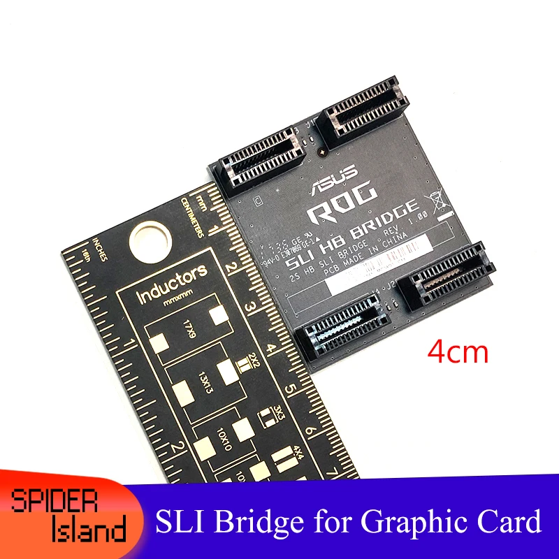 

For Original ASUS N Card SLI Bridge PCI-E Graphics Connector Bridge connection for Video Card 4cm