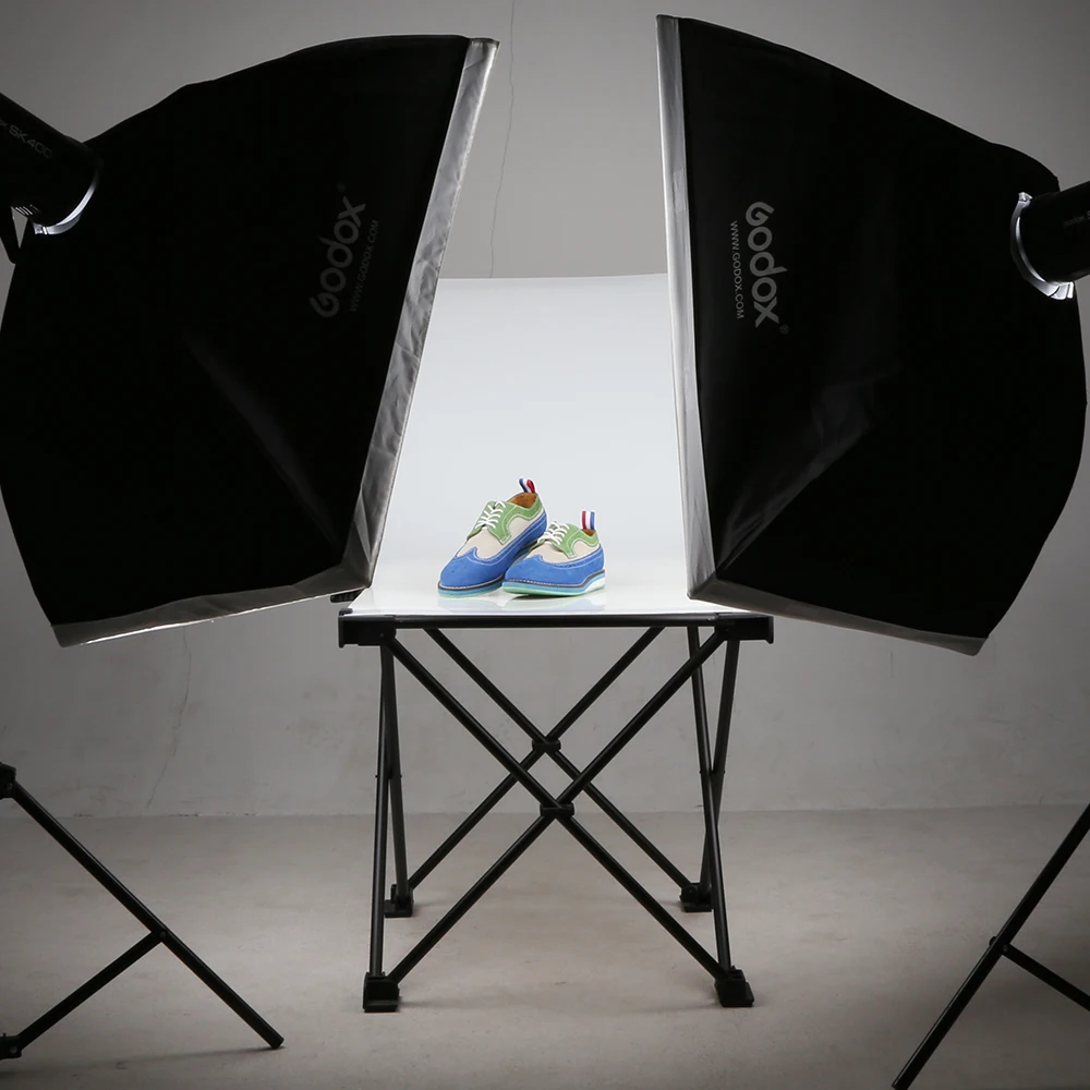 Godox MS300 600 Вт, 2x300 Вт, вспышка для фотостудии, софтбокс, подставка для освещения 280 см, дверь стойки, триггер, встроенные приемники Flash