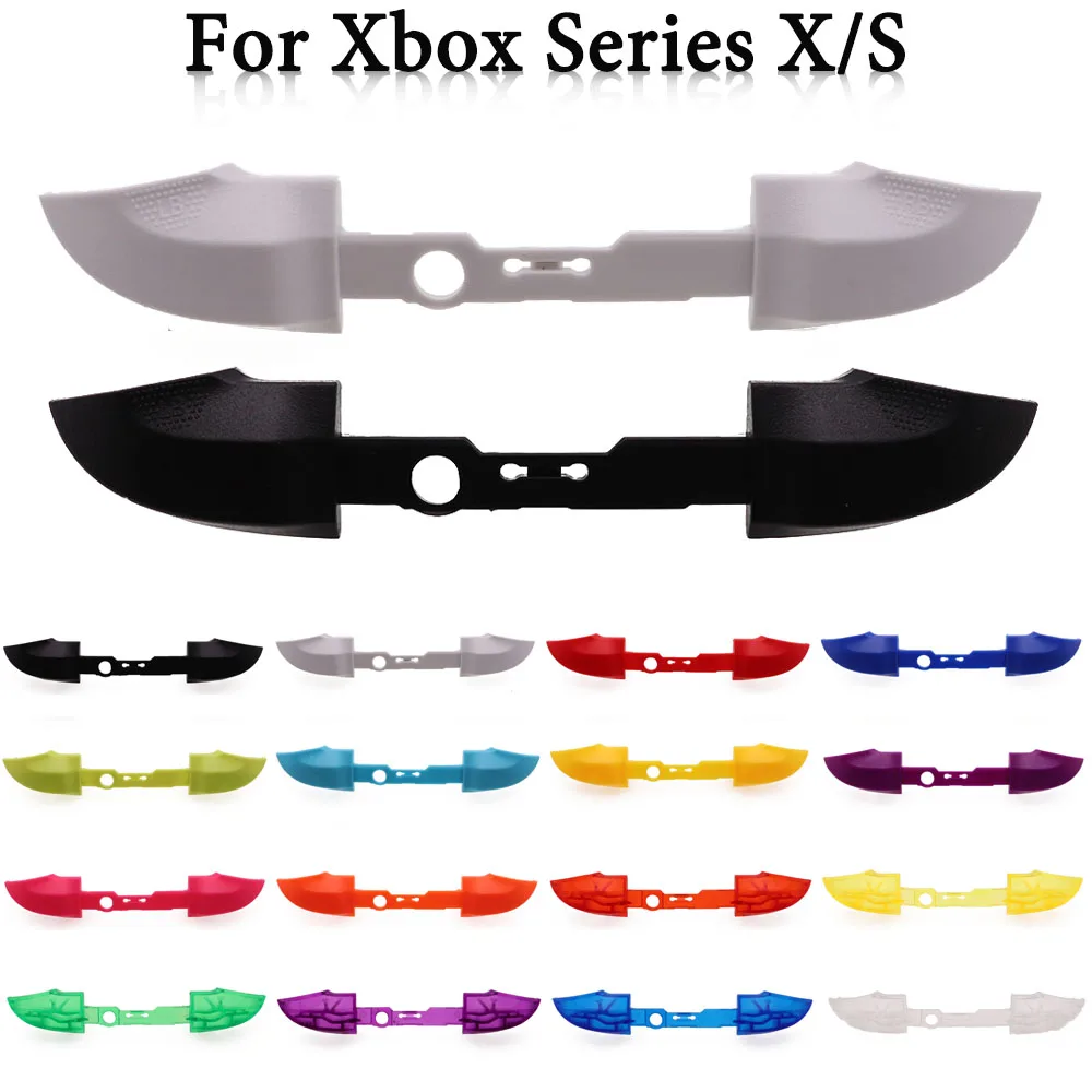 Zamiennik nowy wysokiej jakości kolorowy czarny LB RB zderzaki wyzwalacze przyciski dla akcesoriów do kontrolerów XBOX Series S X