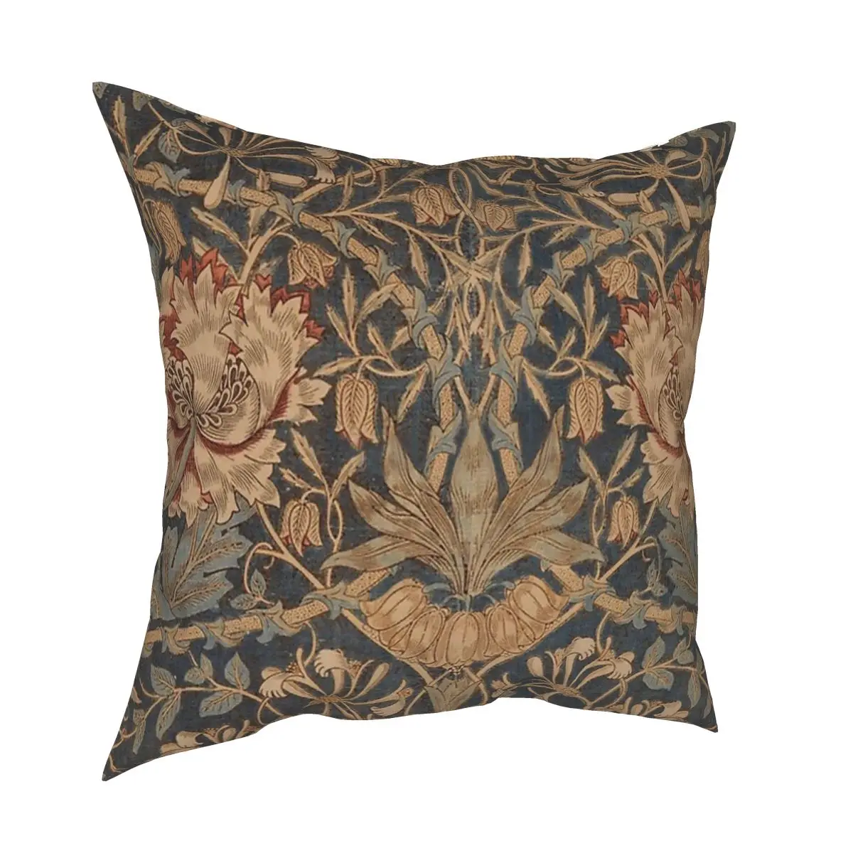 Honeysuckle By William Morris Pillow Case Home Decor Cushions Throw Pillow for Sofa Polyester Double-sided Printing Print