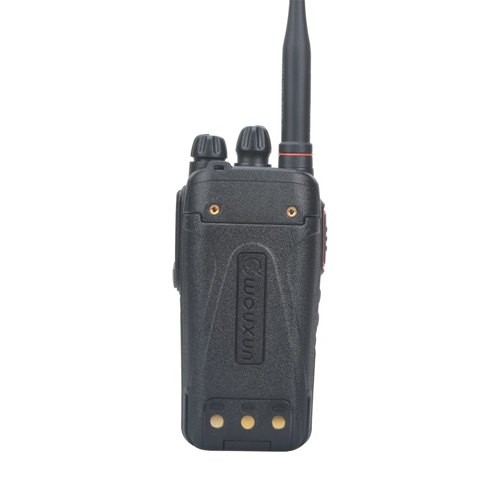 Wouxun-Walkie Talkie de banda dupla com UV analógico, KG-UV3Q, VHF, 10W, UHF, 8W, alta potência, Scrambler, rádio bidirecional, FM