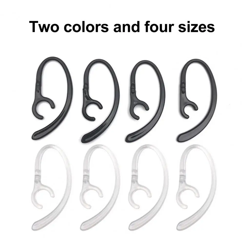 HOT SALES！！！6/7/8/9mm 360 Degree Rotatable Anti-falling Ear Hook Clip Earphone Accessory
