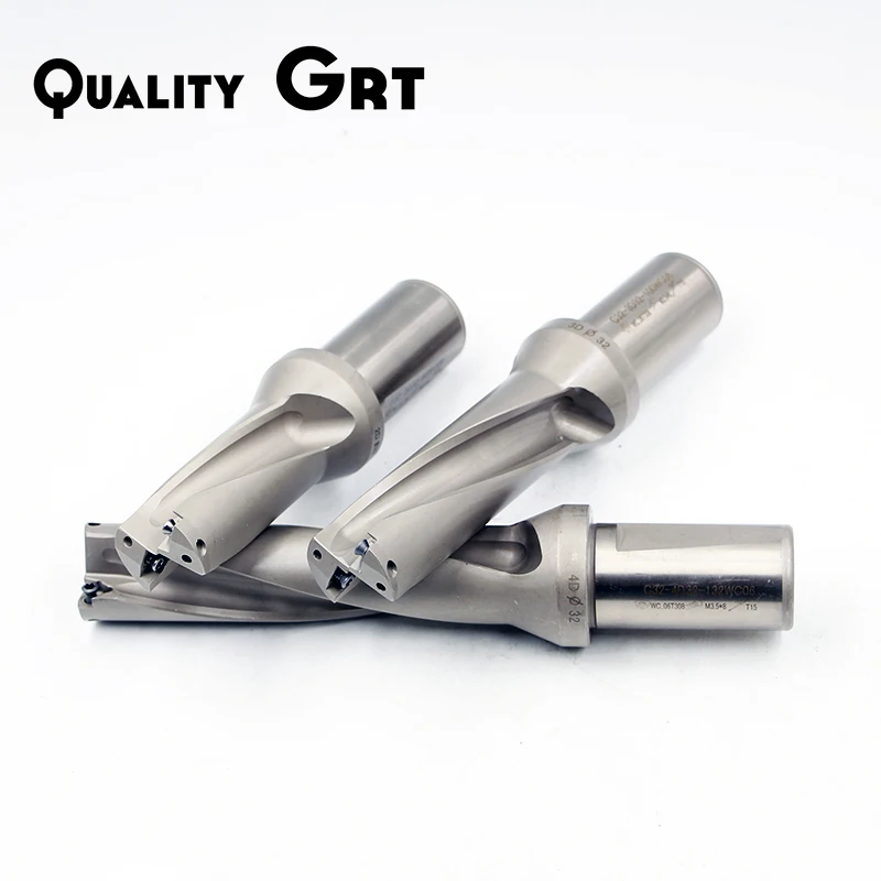 Quality Grt SP Series Drill Bites Insert Drill Metal Drill Bits 13mm-50mm Depth 2D 3D 4D 5D  U Drill Machinery Lathes CNC Water