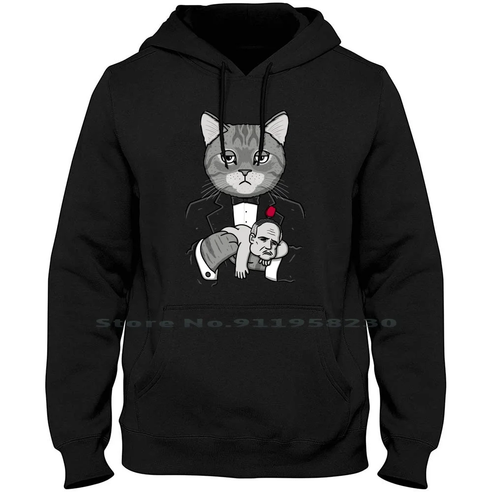 The Swapfather Men Women Hoodie Sweater 6XL Big Size Cotton Godfather Mashup Kitten Father Kitty Ten One Fat Up To Ny Funny