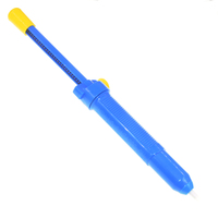 Blue Anti-Skid Desoldering Pump Super Big Powerful Plastic Electronic Welding Solder Suction Sucker Vacuum Tin