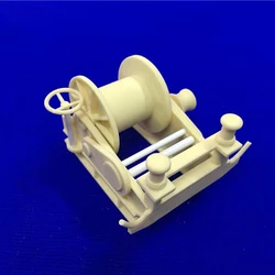 1SET Resin Assembly Model Assembled Anchor Length 85MM Width 82MM Windlasses for Simulation Sailing Vessel  Components