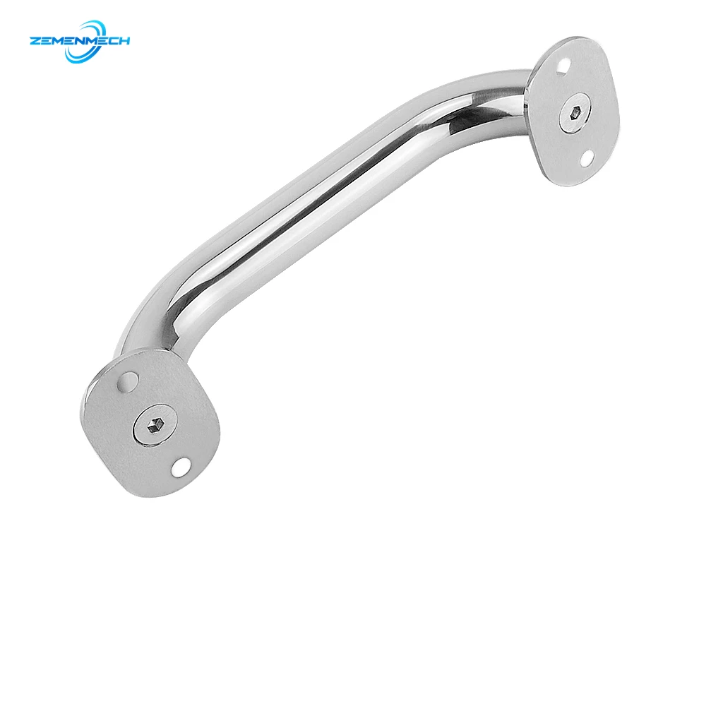 200mm 316 Stainless Steel Grab Handle Door Handrail Grip Rail Grab Bar Handle Hatch Yacht Marine Bathroom Boat Accessories