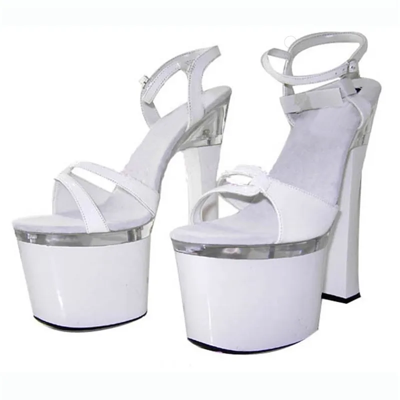 

Sexy temptation to 18 centimeters nightclub high-heeled shoes, catwalk show reception appeal colourful shoes Dance Shoes