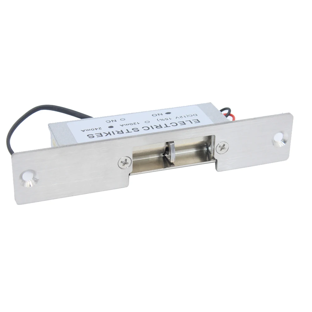 Stainless DC 12V Electric Strike Door Lock For Access Control System Fail safe or Fail secure Electric Lock