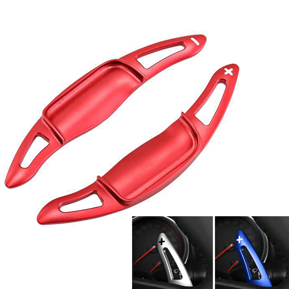 

Accessories Shift Shifter Paddle Steering Wheel DSG Modified Paddle Cover For Toyota Camry corolla hybrid RAV4 2019 Styling