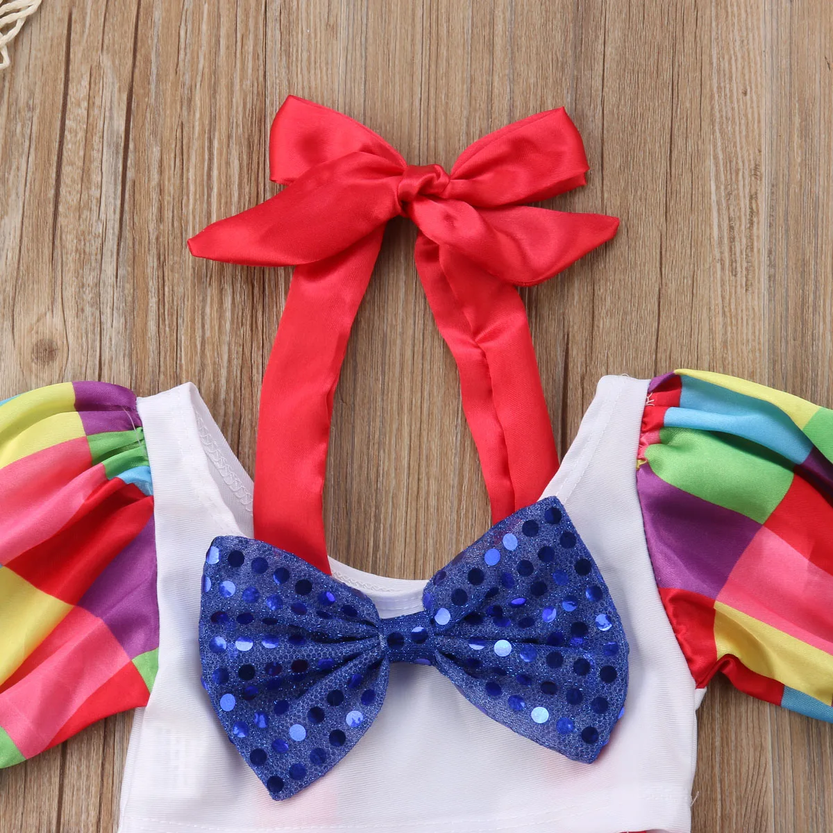 0-6Y Baby Girl Summer Sweet Clothing Set Toddler Kids Circus Party Birthday Dress And Crop Tops Outfits Girl Halloween Clothes