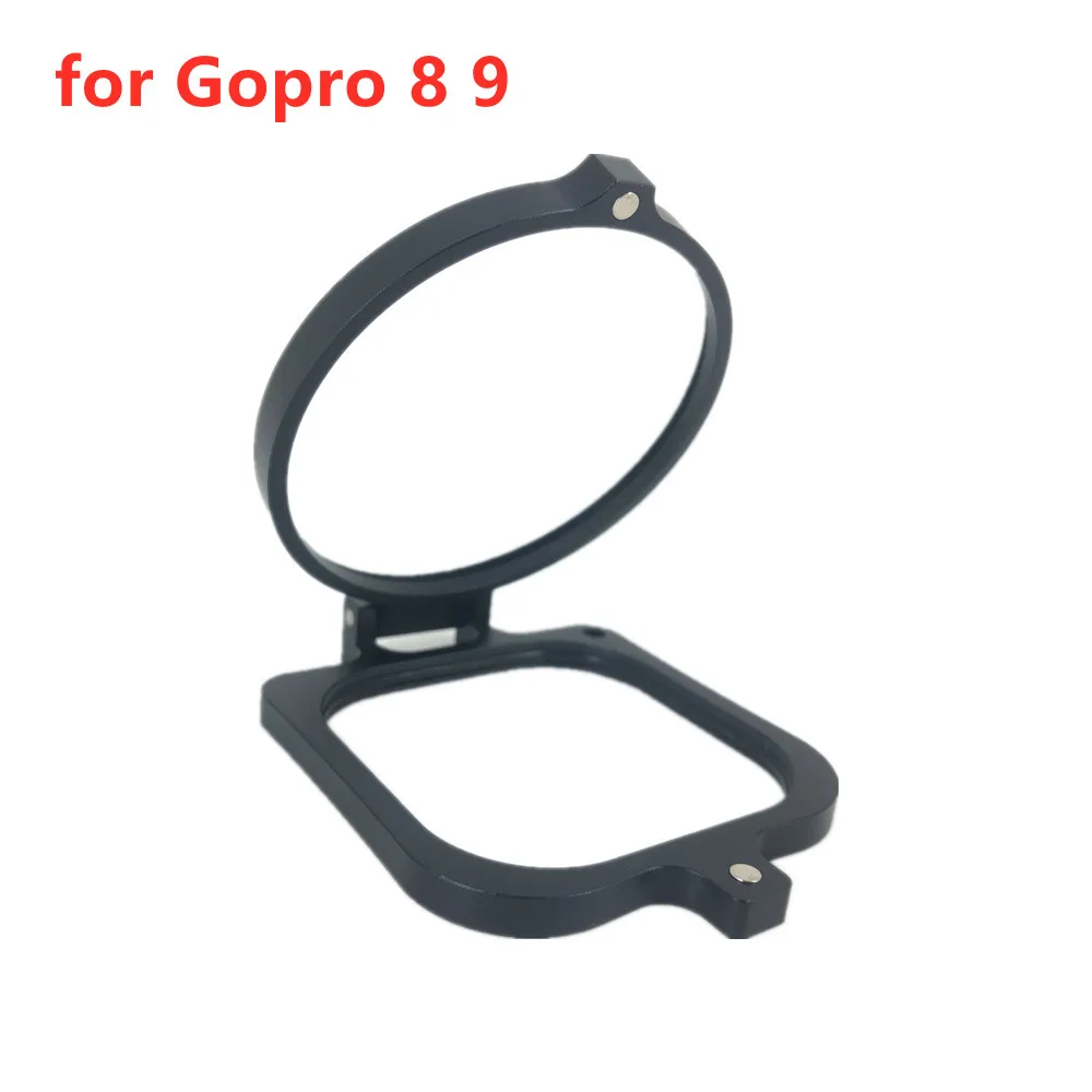 58mm Flip Lens Filter Adapter Cover for Original Case of GoPro Hero12 Black Hero 12 11 10 9 8 7 6 5 Gopro12 to add 58mm Filters