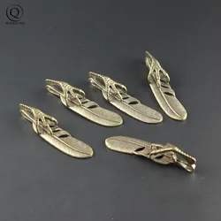 황동 독수리 클로 키 체인 펜던트, 빈티지 펑크 발, 자동차 키 체인 링, 걸이식 쥬얼리, 수제 꼰 로프, 서스펜션 끈