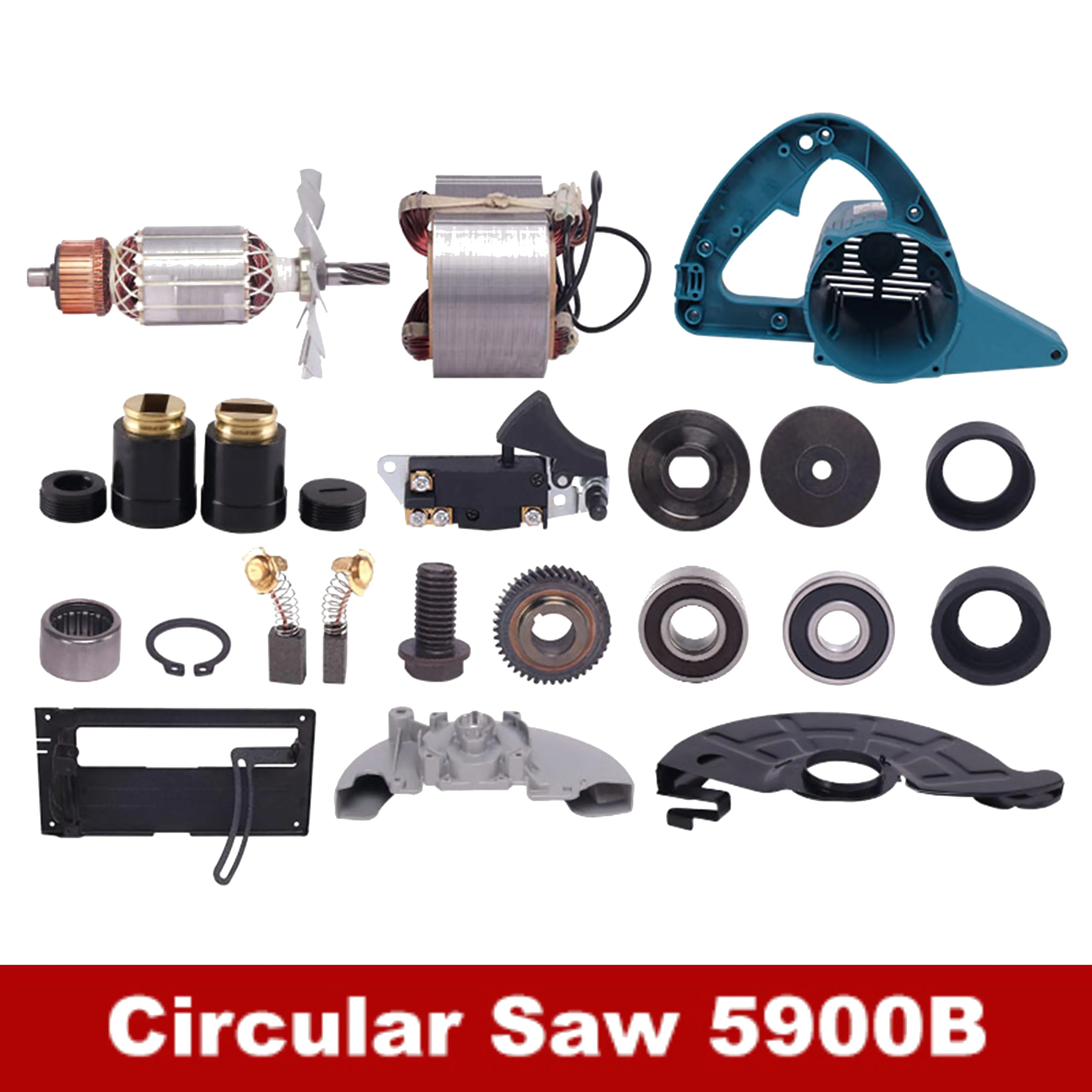 Imagem -02 - Gear For Makita Circular Saw Peças Sobressalentes 5900b