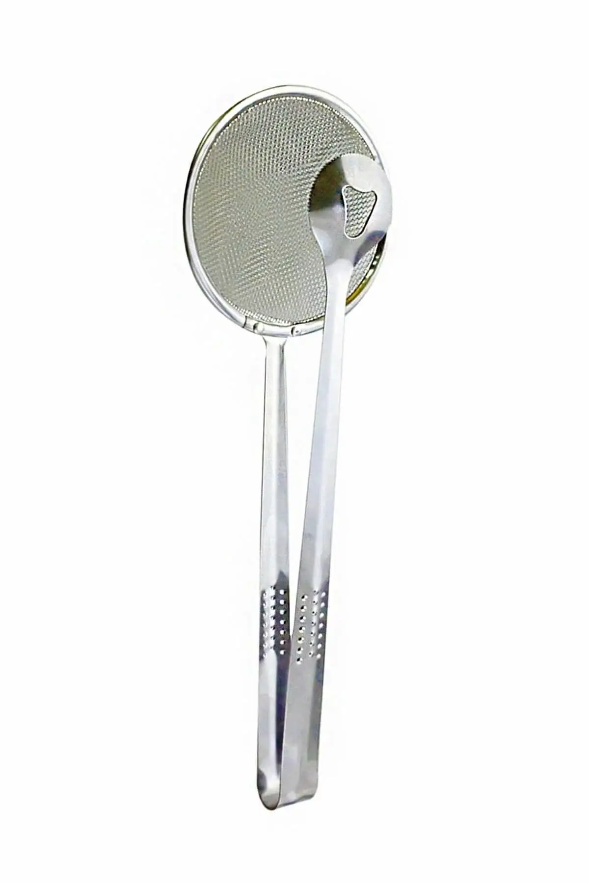 Sampurchase Strainer Frying And Boiled Tongs