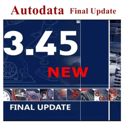 2024 hot! autodata 3.45 version Auto--data 3.45 car software Latest version update to 2014 year Auto repair software