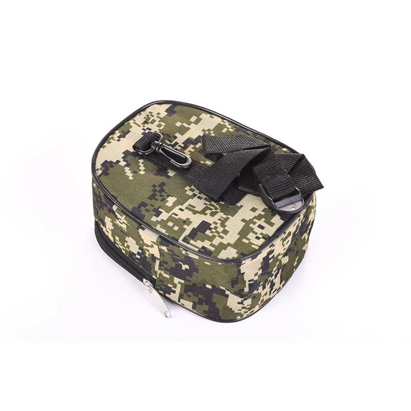 Fishing Reel Bag Accessories Camouflage Small Package Oxford Cloth Portable Lure Soft Case