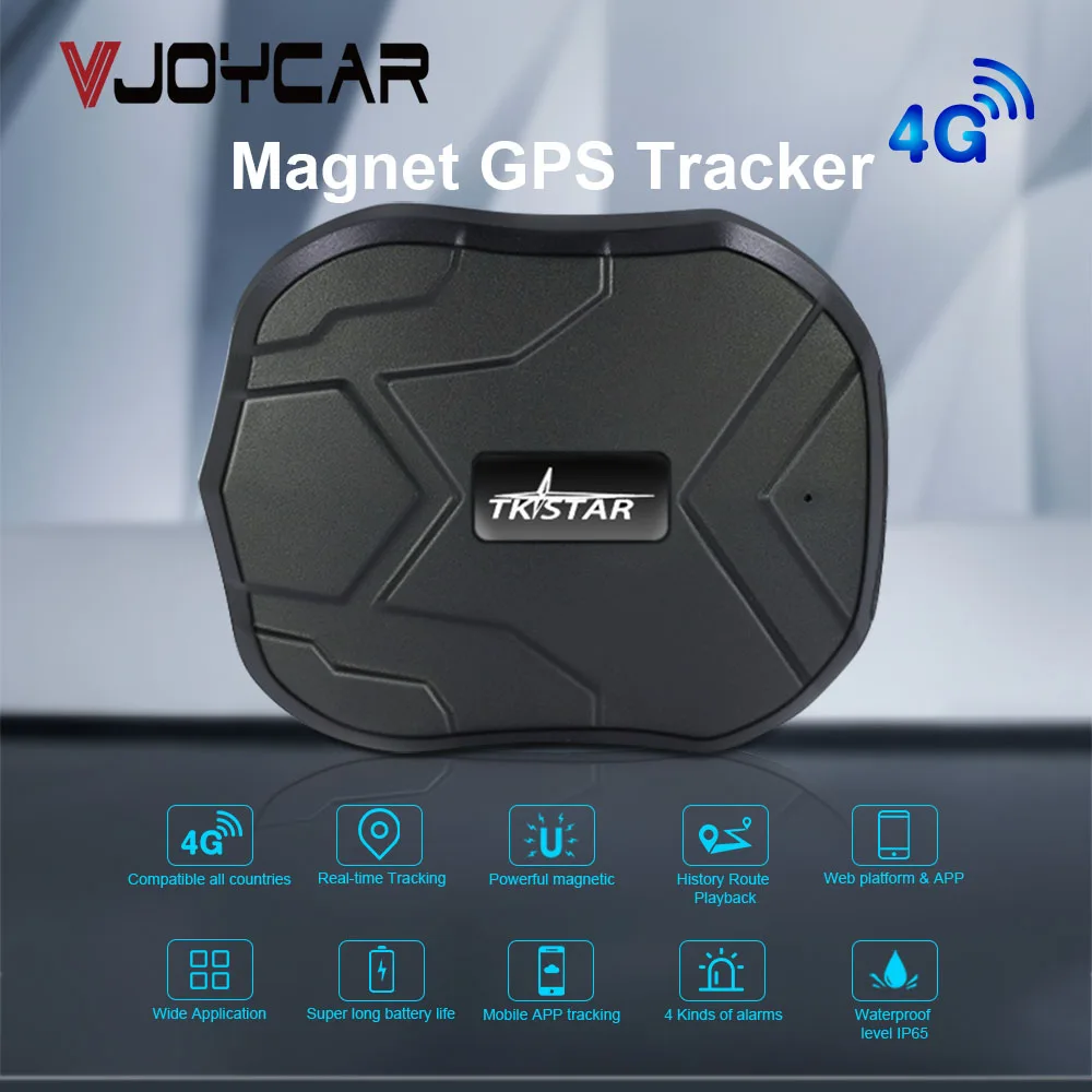 

4G Car GPS Tracker TKSTAR TK905-4G 5000mAh TK905B-4G 10000mAh Magnet 4G GPS Locator Car Waterproof Shake Alarm Free APP