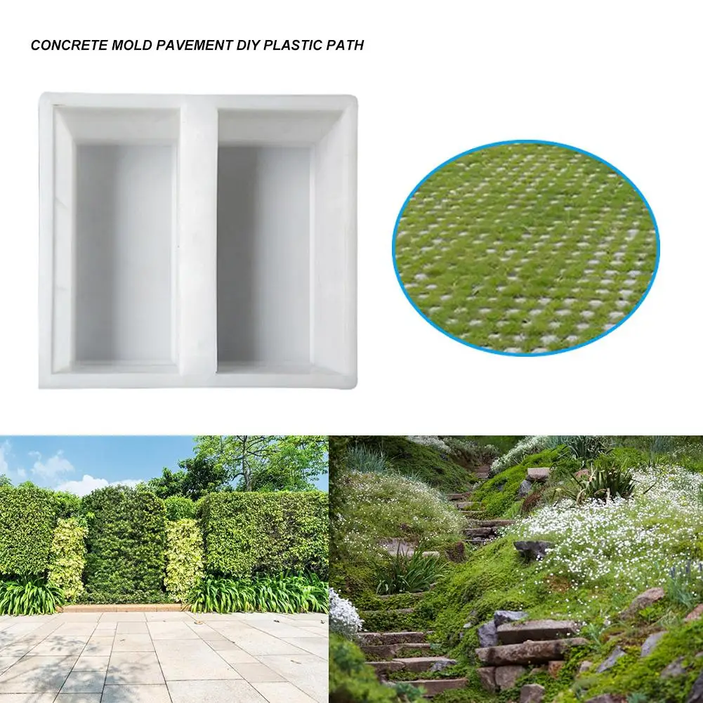 Nhựa Khu Vườn Con Đường Làm Mở Đường Xi Măng Khuôn Đường Bê Tông Mặt Đường Khuôn DIY Đi Bộ Bằng Tay Đường Con Đường Lát Gạch Xi Măng Gạch Khuôn Mẫu