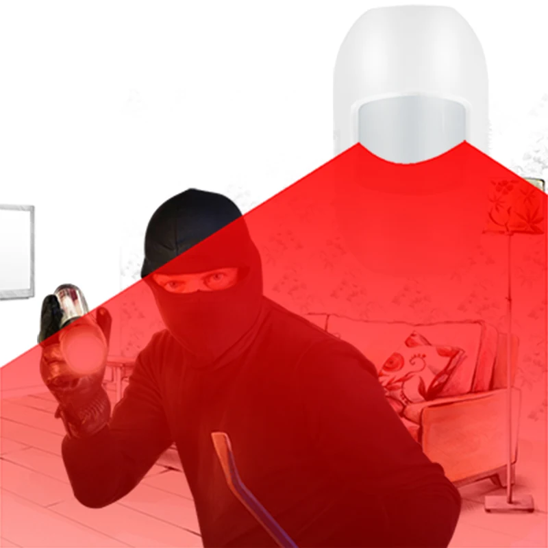 Пассивный инфракрасный датчик движения PIR, 433 МГц, для охранных систем безопасности дома, бесплатная доставка, Earykong.
