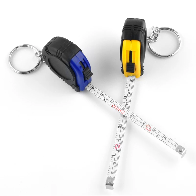Winbar Mini 1 متر أدوات قياس الفولاذ المقاوم للصدأ قابل للسحب متري حاكم شريط القياس أدوات قياس الخشب البناء