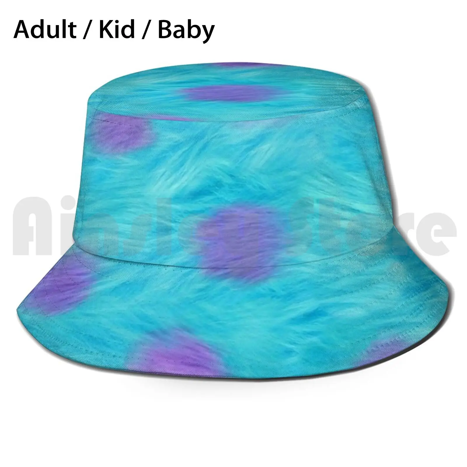 Monsters Inc Sun Hat Foldable UV Protection James P Sullivan Sulley Monsters Inc Kids Cute Kids Kid Sulley Monsters Inc